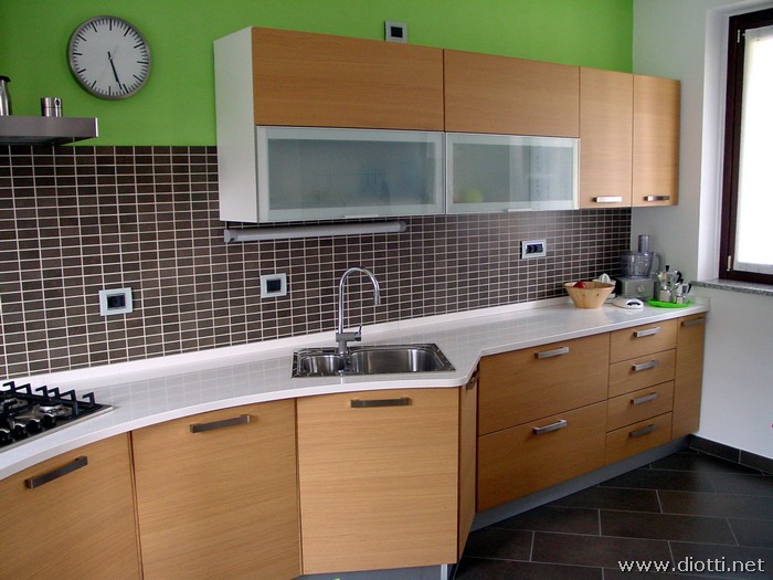 Sfera cucina rovere chiaro Cerro Maggiore 3